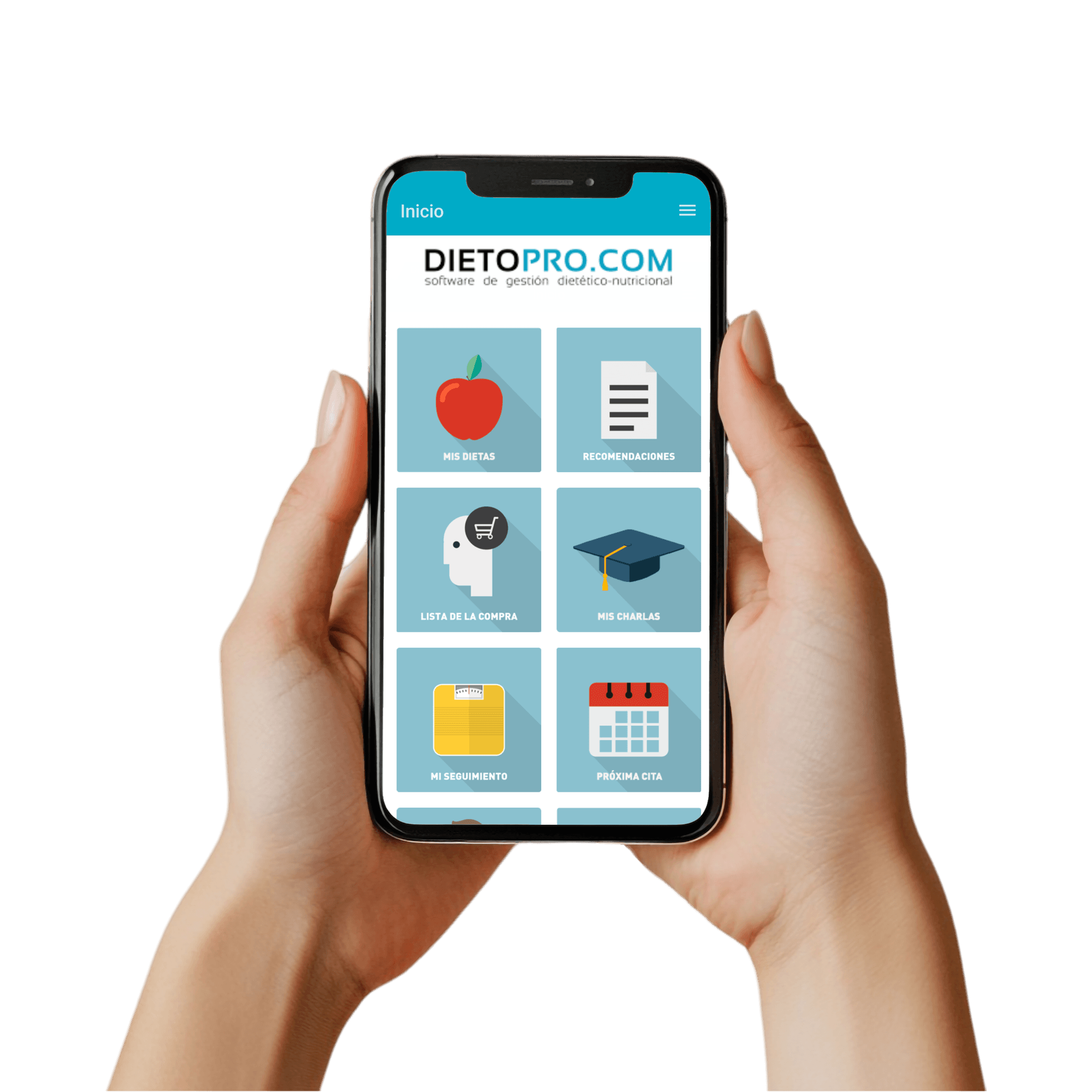 App móvil dietistas